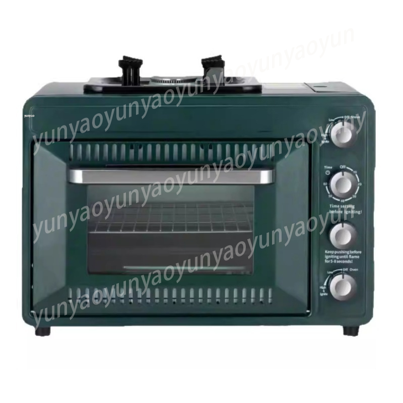 Camping Cooking Ovens - 2-Layer Portable Camping Oven, Multifunctional Gas