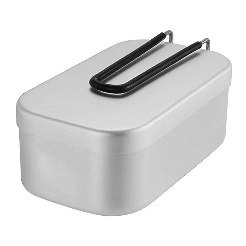 Camping Cooking Survival - 800ML Aluminum Lunch Boxes Outdoor Camping
