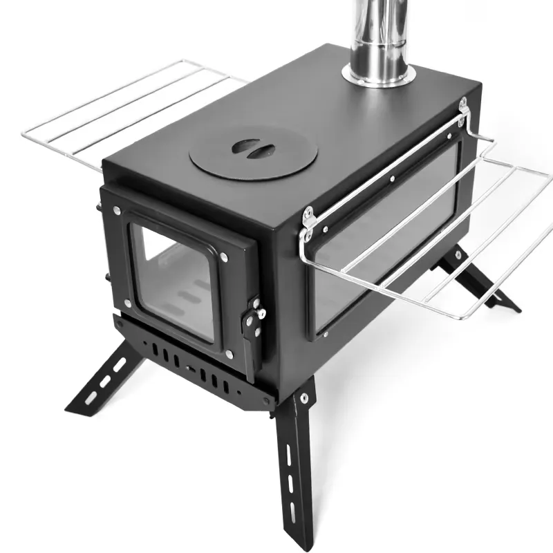 Camping Cooking And Drinking - Portable Cold-rolled Steel Outdoor Cooking Tent