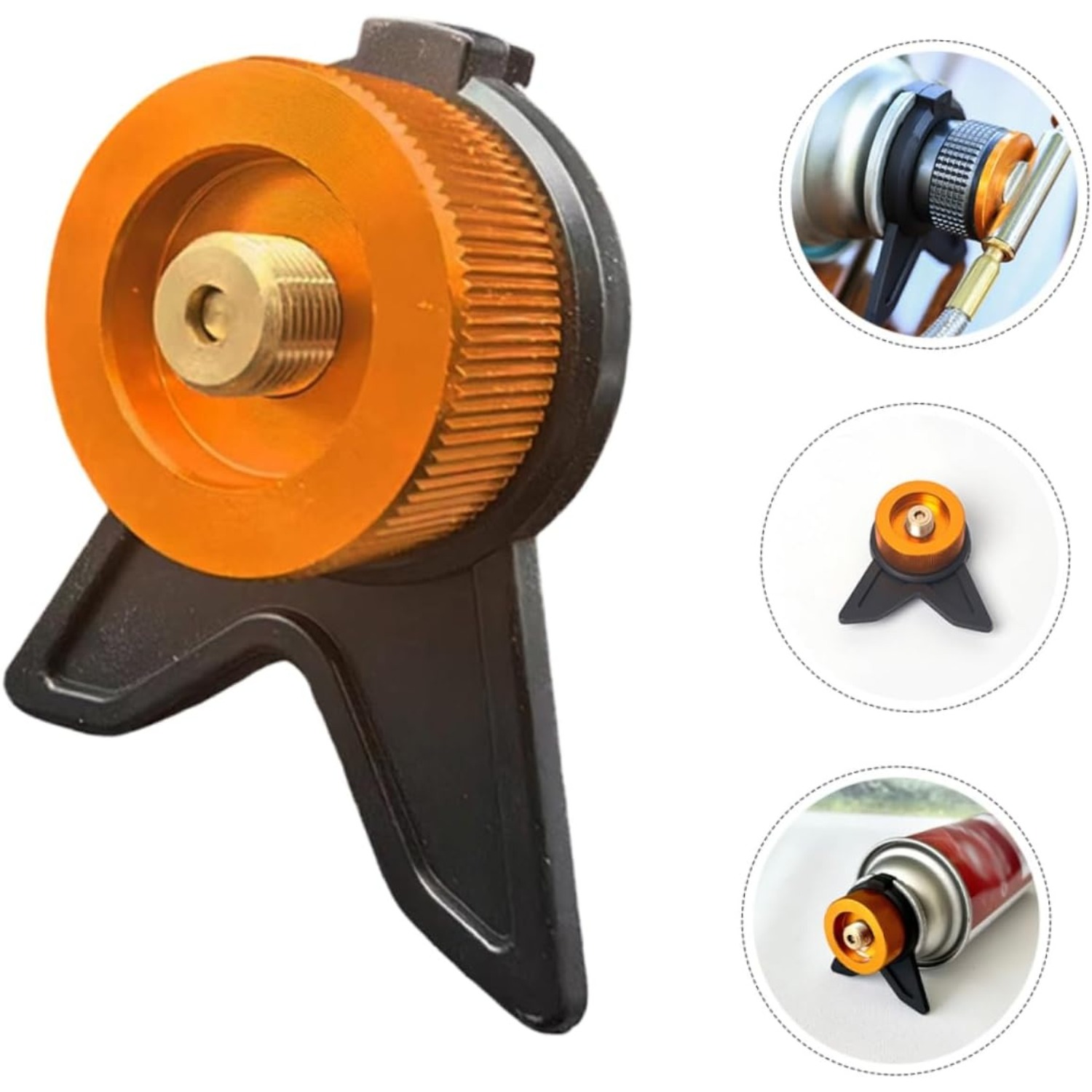 Cooking On Camping Stove - Propane Tank Parts Gas Tank Adapter