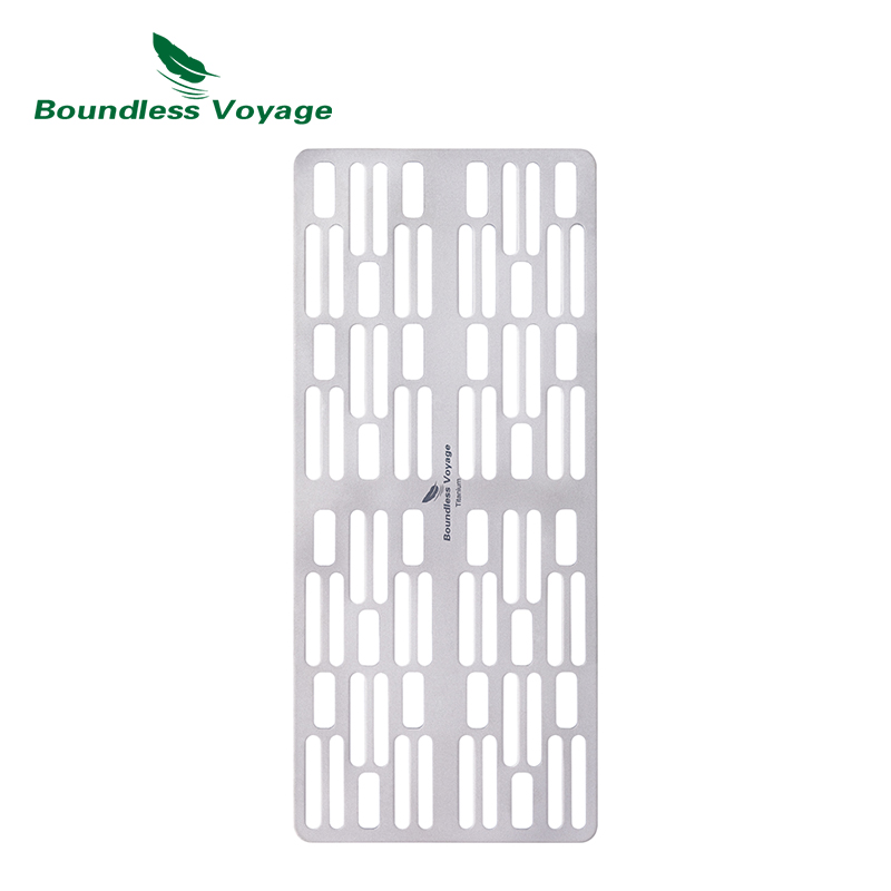 Camping Cooking Survival - Boundeless Voyage Outdoor Camping Titanium Charcoal