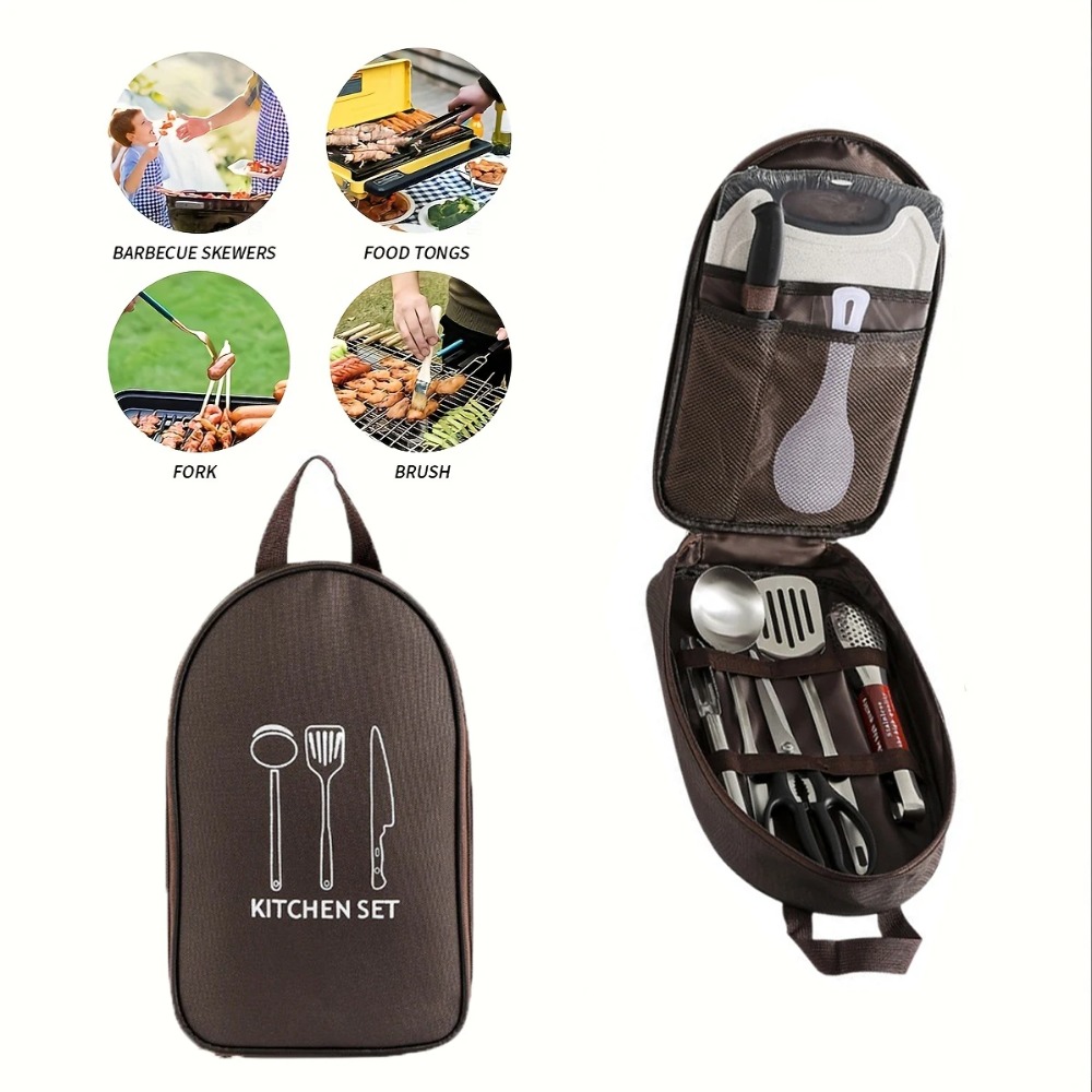 Portable Outdoor Cook Bag Camp - đánh giá và giá Camping Cooking Equipment Bag