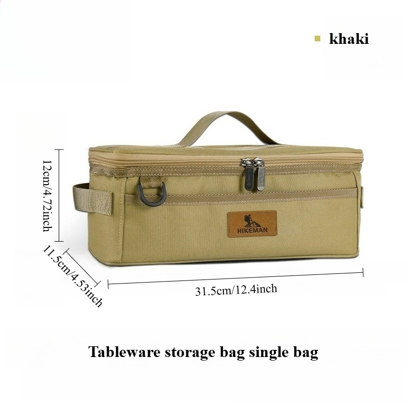 Khaki Outdoor Camping Storage  - đánh giá và giá Camping Cooking Utensil Organizer