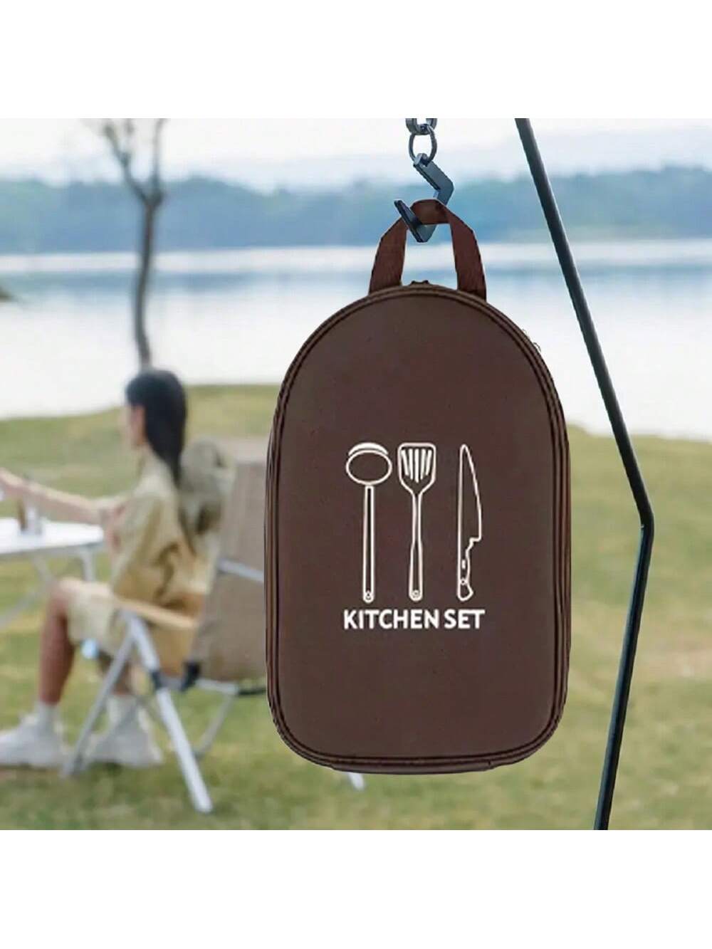 Outdoor Camping Cookware Stora - đánh giá và giá Camping Cooking Utensil Organizer