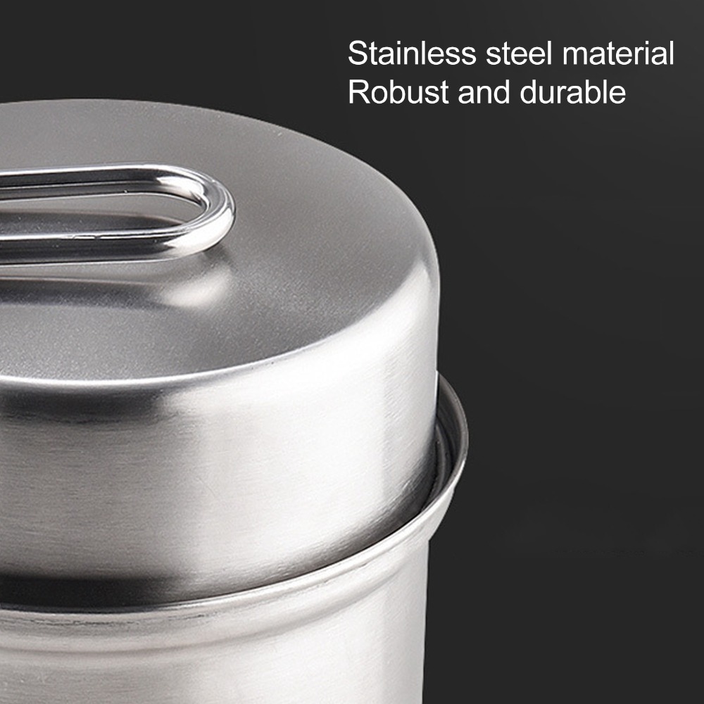 Durable Stainless Steel Campin - đánh giá và giá Camping Cooking Set Stainless Steel