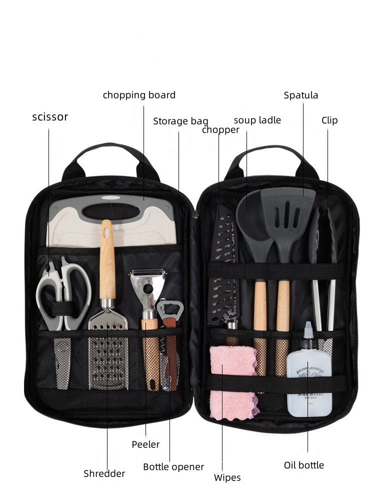 Camping Cooking Utensils Acces - đánh giá và giá Camping Cooking Utensil Organizer