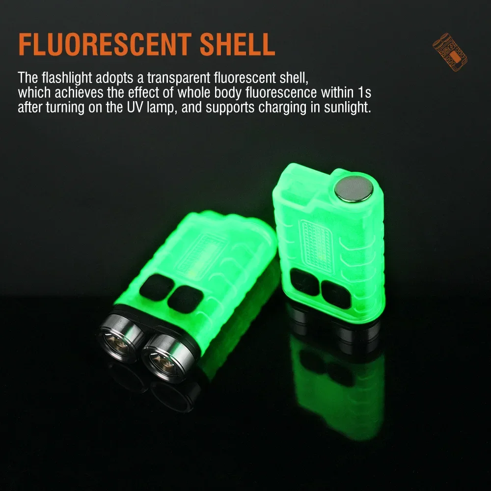 BORUiT V3 LED Móc Khóa Di Động - đánh giá và giá Camping Cooking Fish
