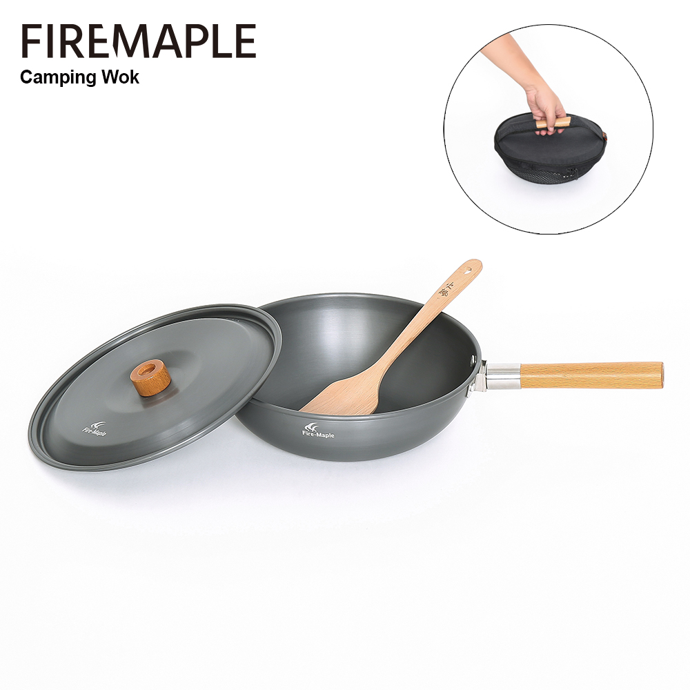 Fire-Maple Camping Wok Lightwe - đánh giá và giá Camping Cooking Equipment Bag