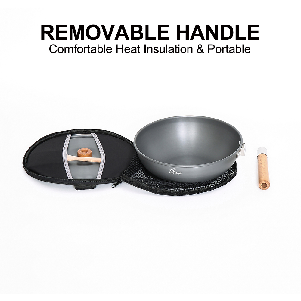 Fire-Maple Camping Wok Lightwe - đánh giá và giá Camping Cooking Equipment Bag