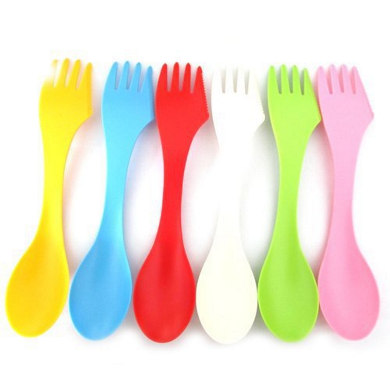 6PCS 3-in-1 Camp Utensils Set  - đánh giá và giá Camping Cooking Survival