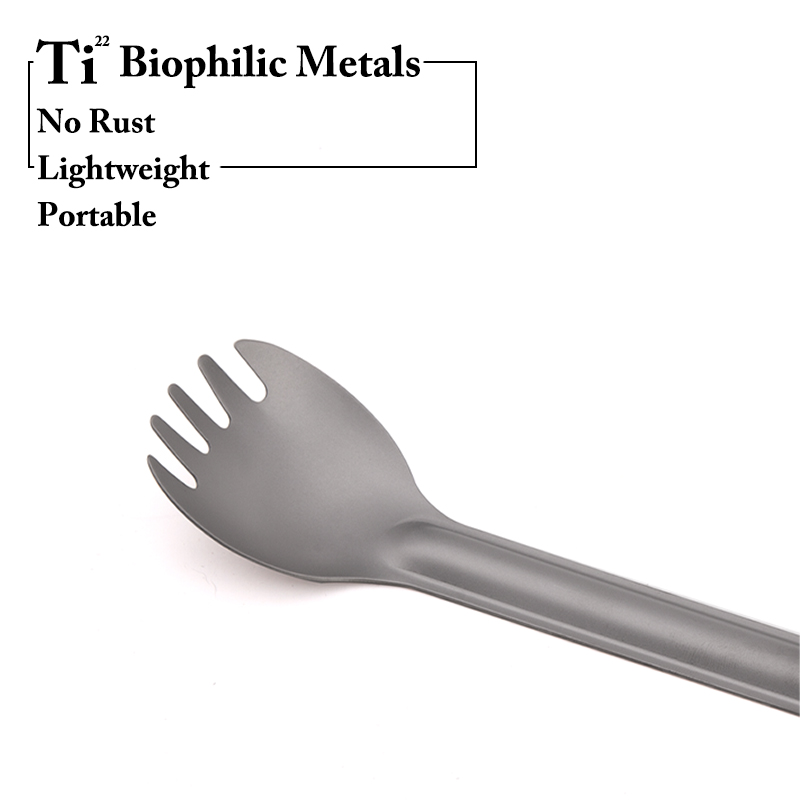 TiTo Titan Spork Thìa Tay Cầm  - đánh giá và giá Camping Cooking Basket