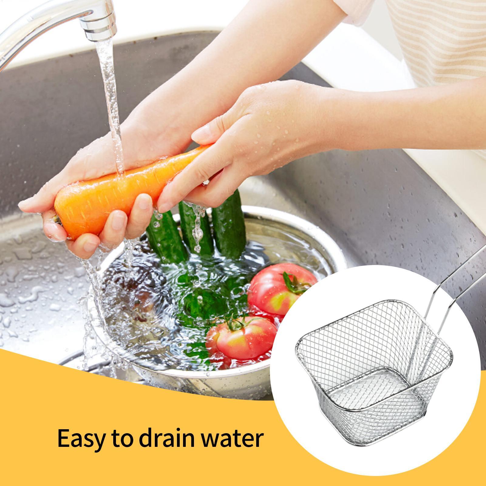 Fry Basket Professional Stainl - đánh giá và giá Camping Cooking Basket