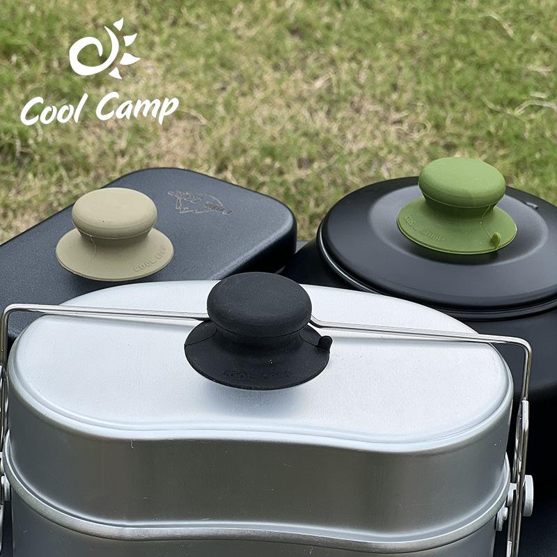 1PC Silicone Pot Lid Knob 4.9c - đánh giá và giá Camping Cooking Pot With Lid