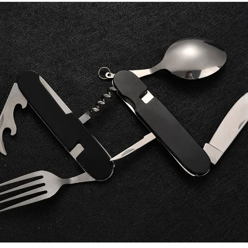 4 in 1 Folding Tableware Detac - đánh giá và giá Camping Cooking Survival