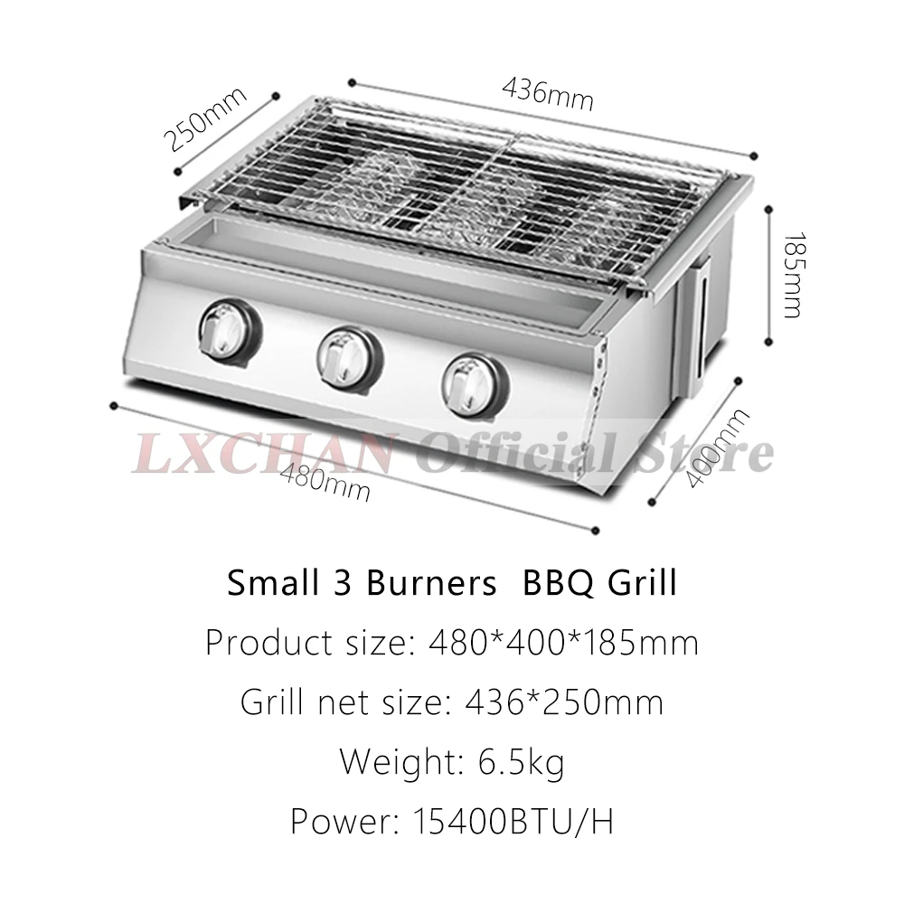 HomeWise 2/3/4 Burners BBQ Gri - đánh giá và giá Camping Cooking Oil