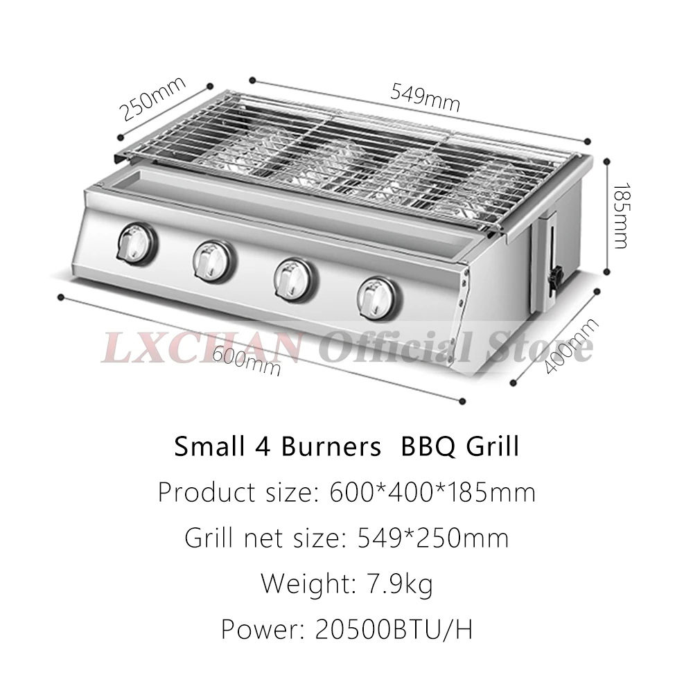 HomeWise 2/3/4 Burners BBQ Gri - đánh giá và giá Camping Cooking Oil