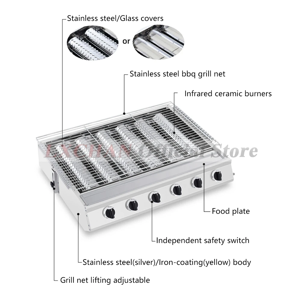 HomeWise 2/3/4 Burners BBQ Gri - đánh giá và giá Camping Cooking Oil