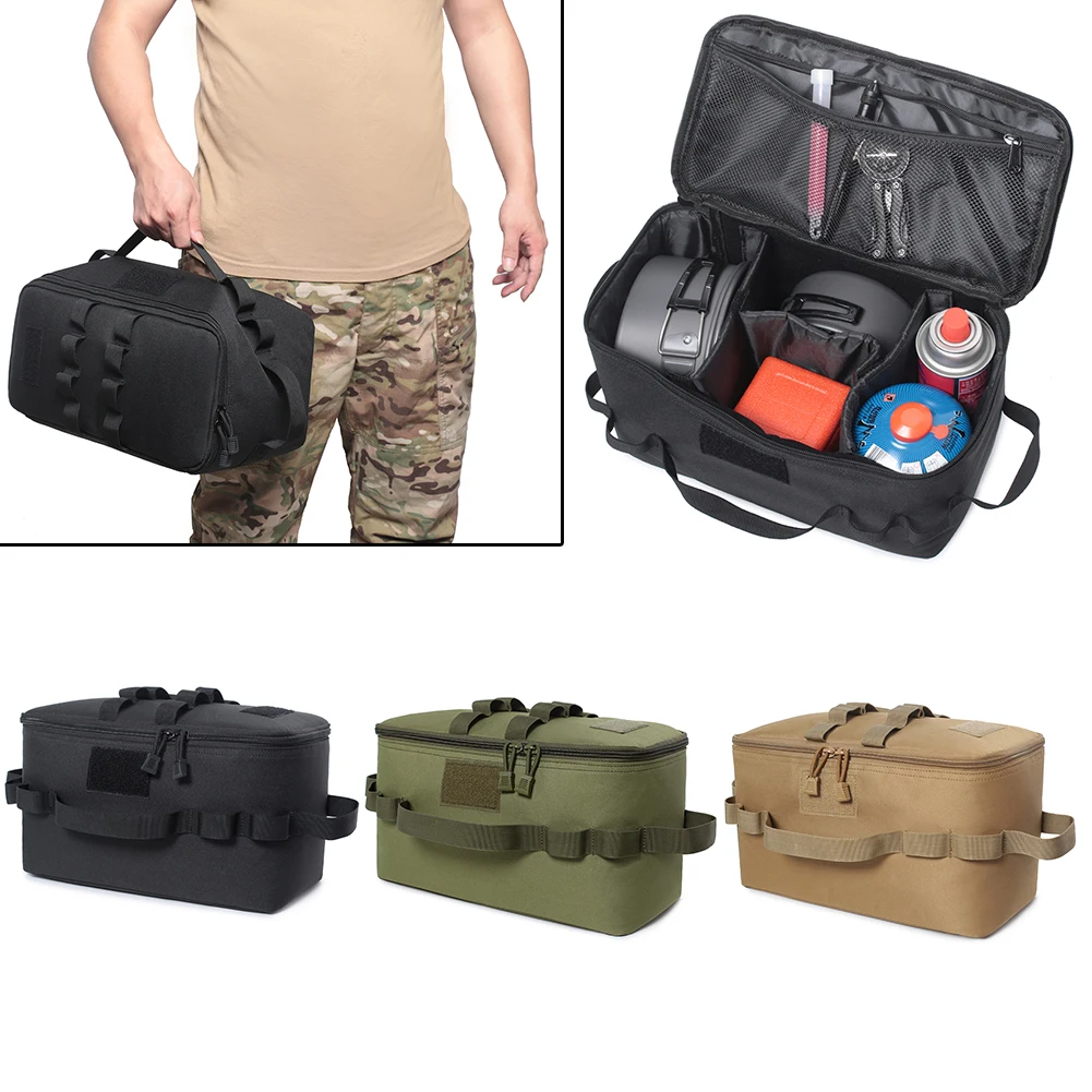 Tactical Pouch Camping Storage - đánh giá và giá Camping Cooking Utensil Organizer