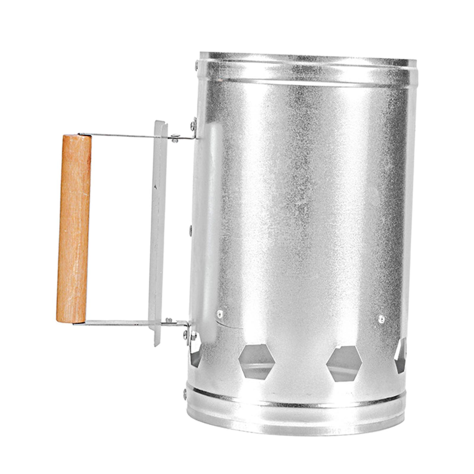 Chimney Starter BBQ Steel Ligh - đánh giá và giá Charcoal Chimney Starter