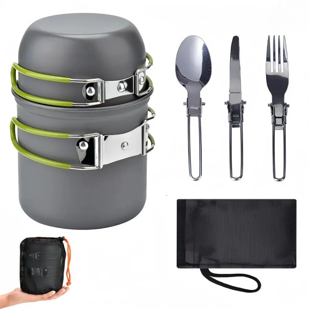 Portable Cookware Camping Cook - đánh giá và giá Camping Cooking Equipment Bag