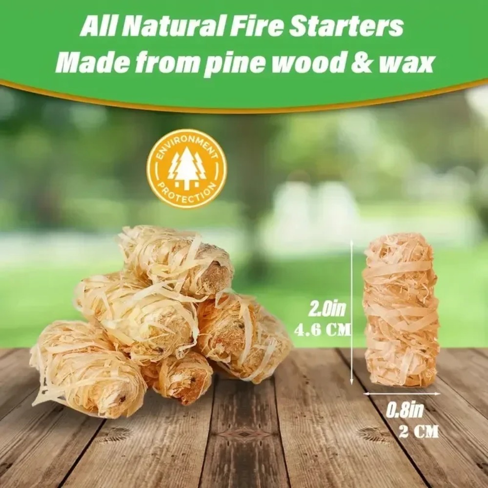 Natural Wax Wood Fire Starter  - đánh giá và giá Charcoal Chimney Starter