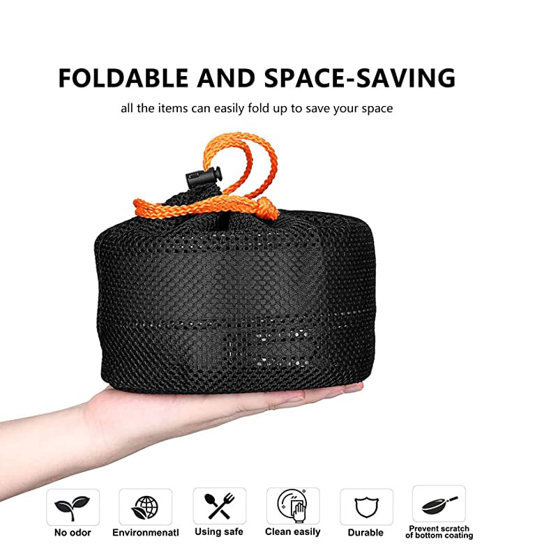 Aluminum Outdoor Camping Cookw - đánh giá và giá Camping Cooking Equipment Bag