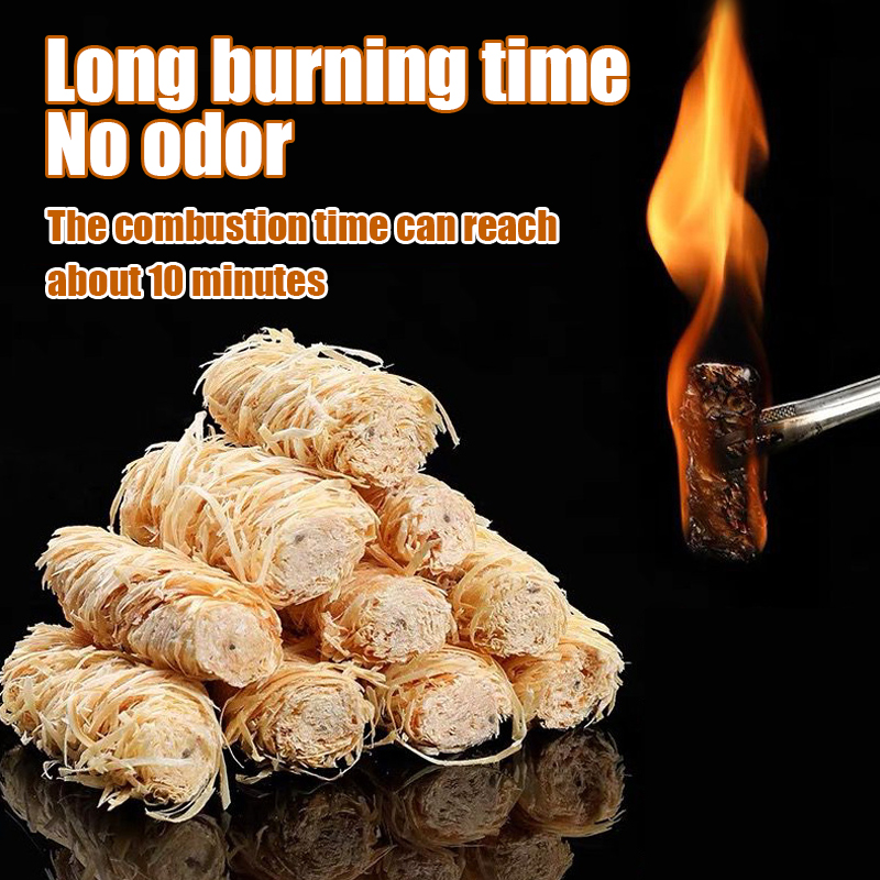30/60/100/120PCS Natural Fire  - đánh giá và giá Charcoal Chimney Starter