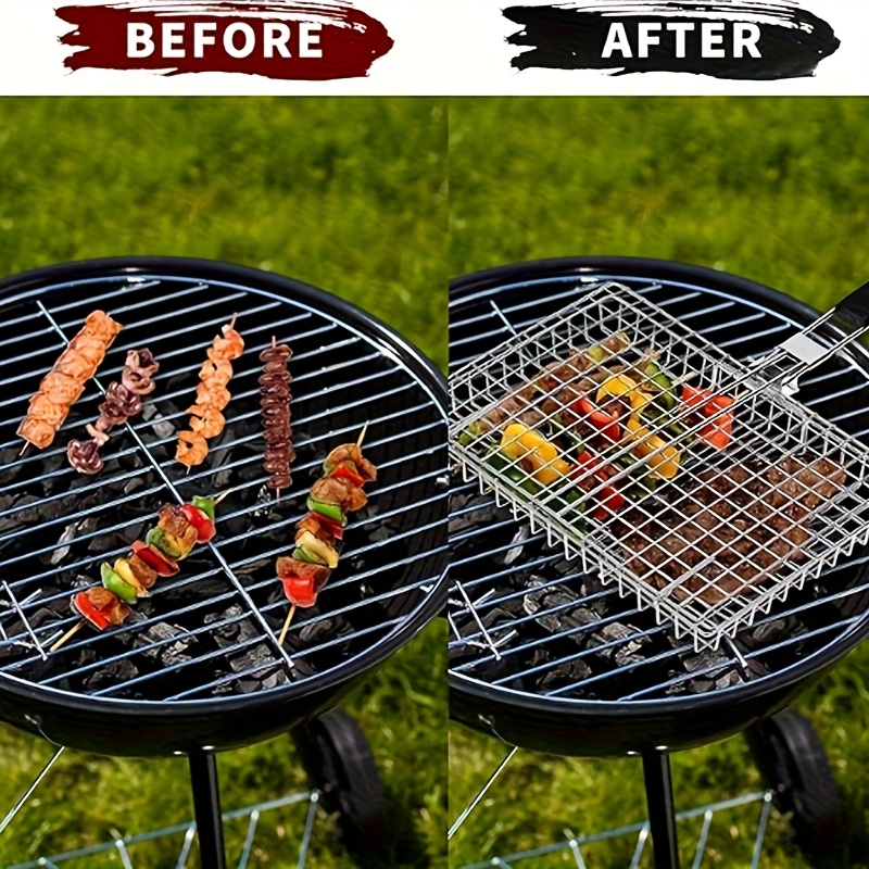 Folding Portable Outdoor Campi - đánh giá và giá Camping Cooking Basket