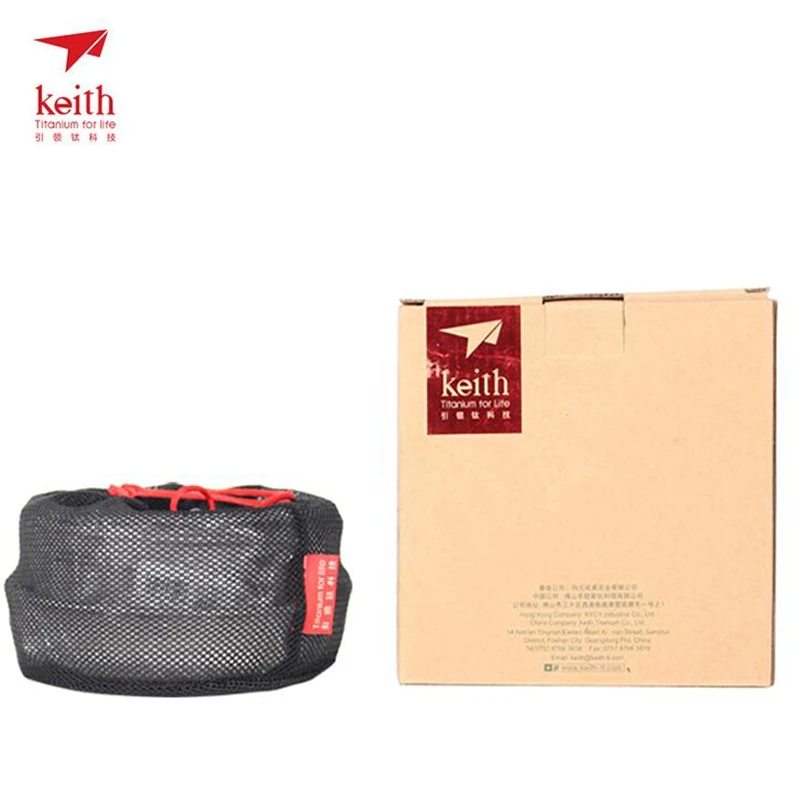 Keith 3PCS Titanium Cookware P - đánh giá và giá Camping Cooking Set Stainless Steel