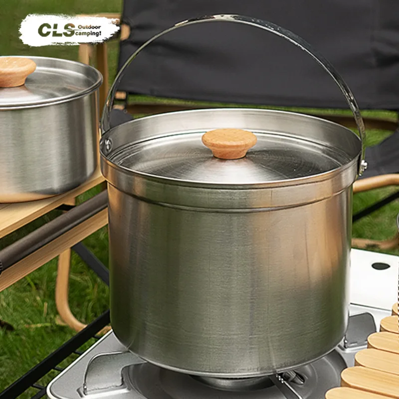 NOBANA&CLS 22PCS Stainless Ste - đánh giá và giá Camping Cooking Set Stainless Steel