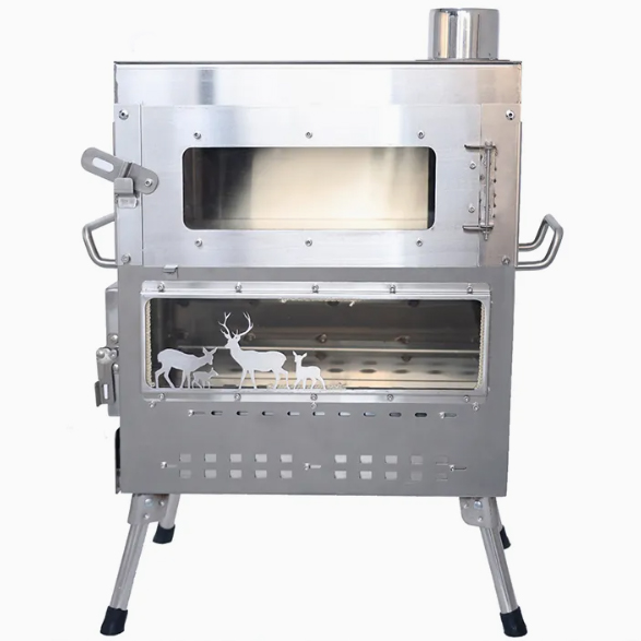 Premium Stainless Steel Wood B - đánh giá và giá Camping Cooking Ovens