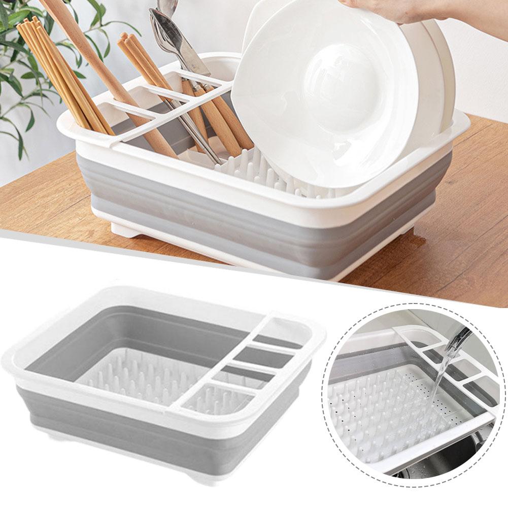 Foldable Dish Drainer Bowl Rac - đánh giá và giá Camping Cooking Meals