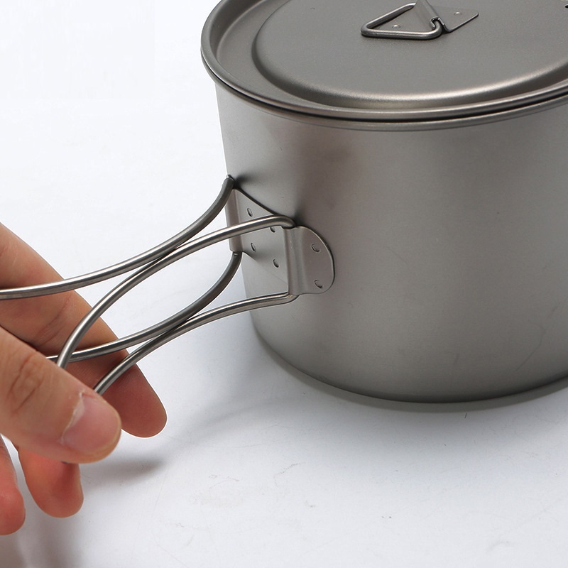 Outdoor Picnic Titanium Cookin - đánh giá và giá Camping Cooking Set Stainless Steel