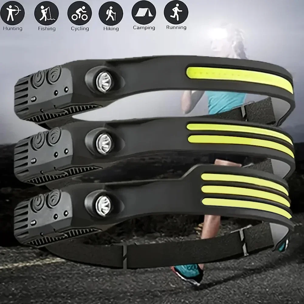 LED Sensor Headlamp Built-in B - đánh giá và giá Camping Cooking Fish