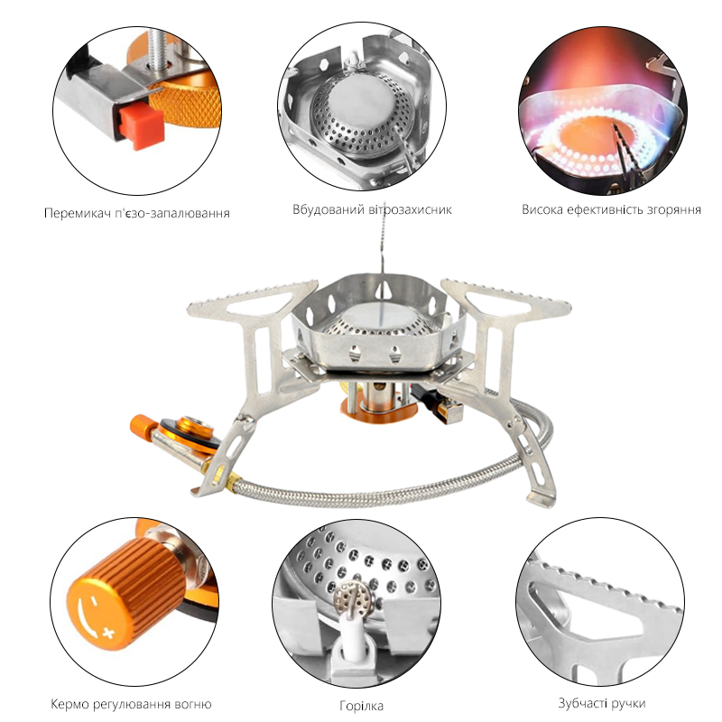 TARKA 3800W Camping Gas Stove  - đánh giá và giá Cooking On Camping Stove