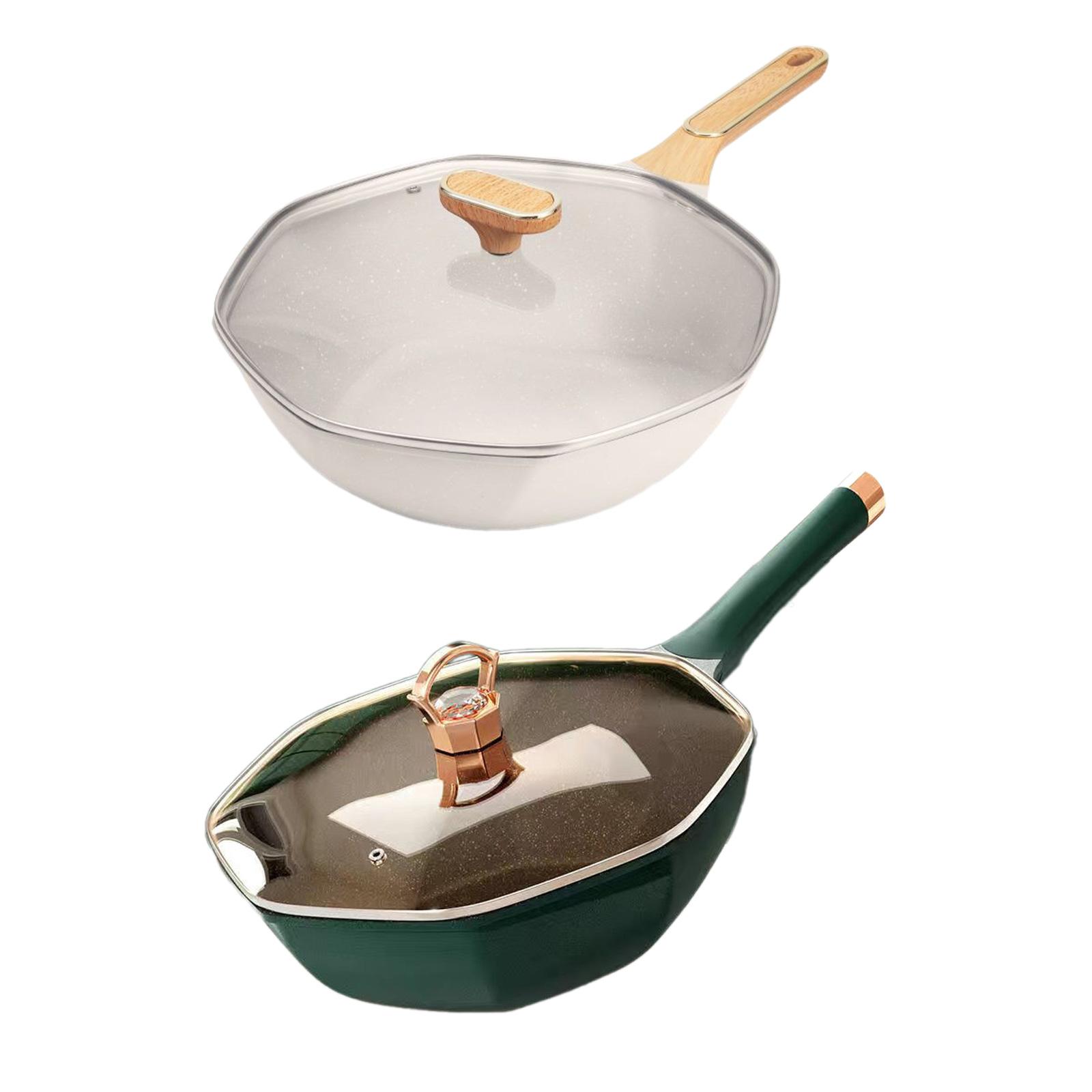 Octagonal Frying Pan with Lid  - đánh giá và giá Camping Cooking Pot With Lid