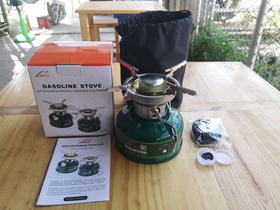 APG camping oil stove cooking  - đánh giá và giá Camping Cooking Oil