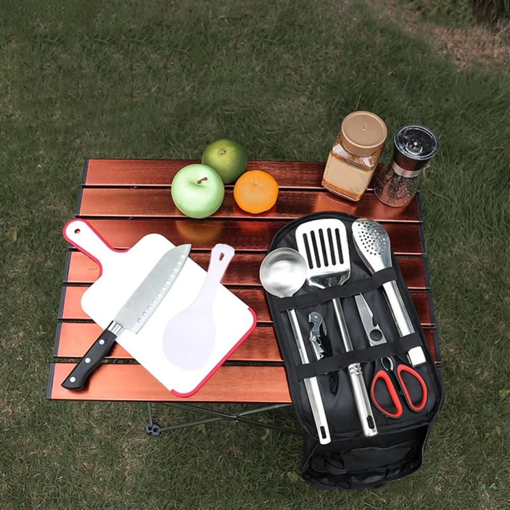 2024 Picnic Utensil Set Storag - đánh giá và giá Camping Cooking Survival