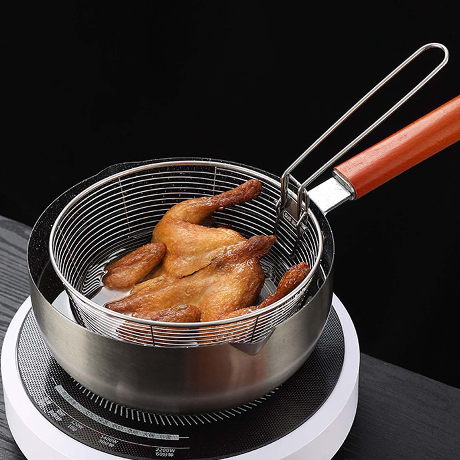 Frying Basket Stainless Steel  - đánh giá và giá Camping Cooking Basket
