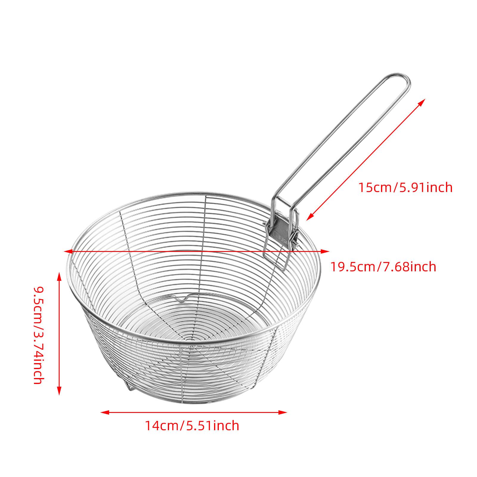 Frying Basket Stainless Steel  - đánh giá và giá Camping Cooking Basket