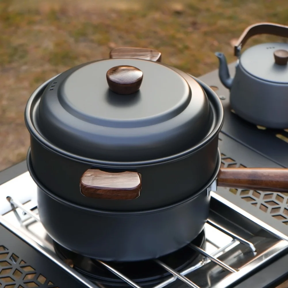 3L Camping Cooking Pot Set Alu - đánh giá và giá Camping Cooking Pot With Lid