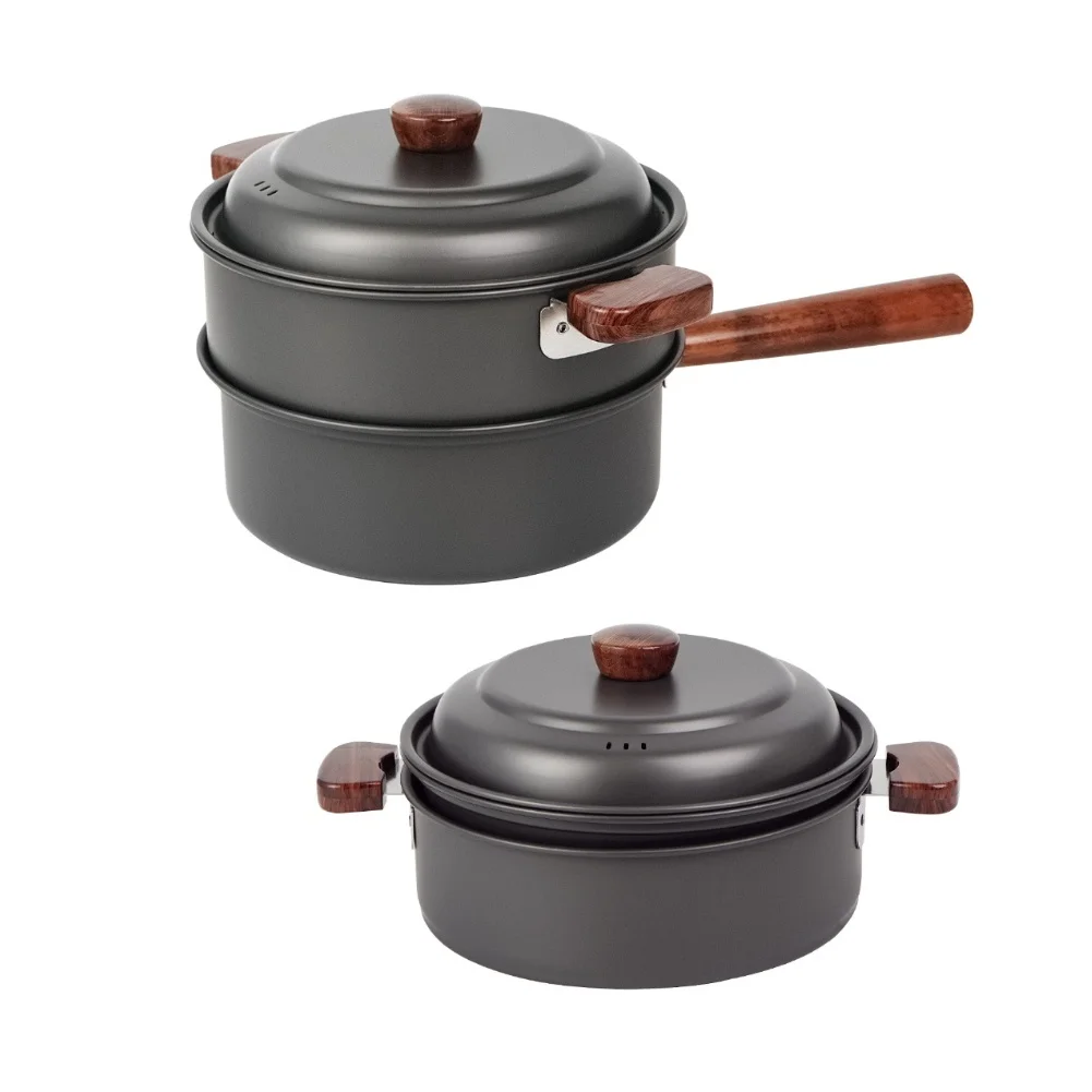 3L Camping Cooking Pot Set Alu - đánh giá và giá Camping Cooking Pot With Lid
