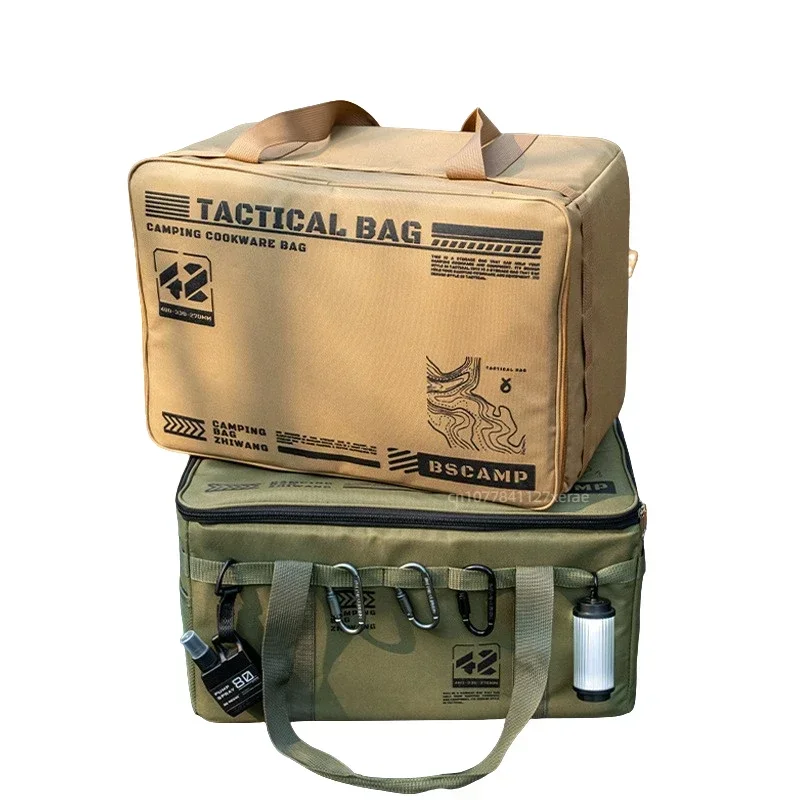 A large-capacity tactical stor - đánh giá và giá Camping Cooking Equipment Bag
