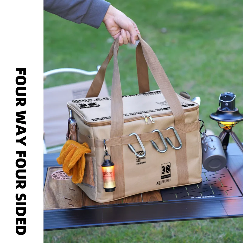 A large-capacity tactical stor - đánh giá và giá Camping Cooking Equipment Bag