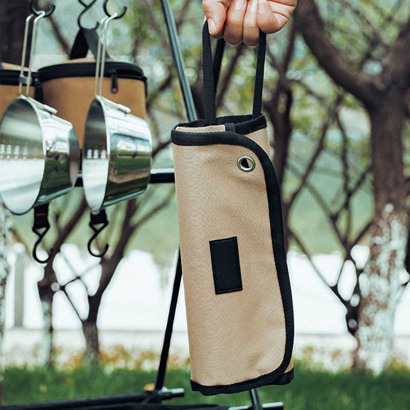 Portable outdoor cutlery stora - đánh giá và giá Camping Cooking Equipment Bag