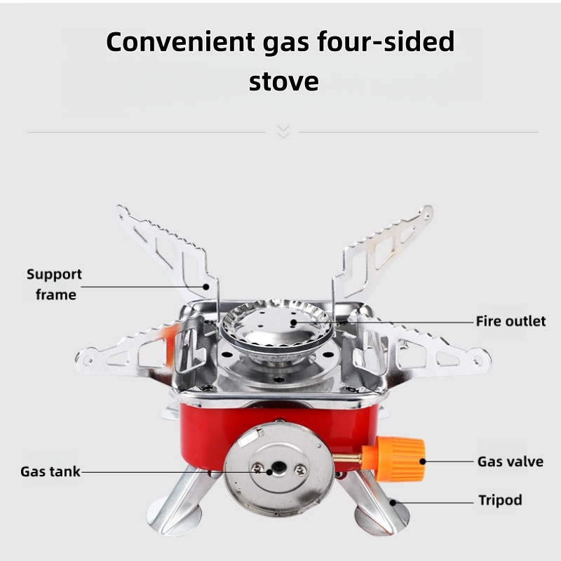 Outdoor Mini Square Stove Camp - đánh giá và giá Camping Cooking Ovens