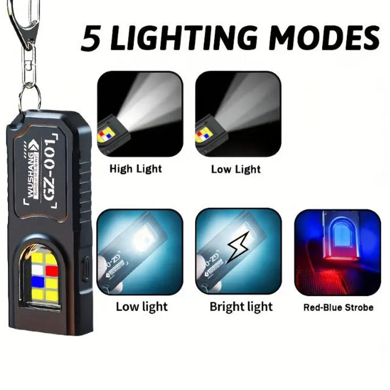 Multifunctional Keychain Flash - đánh giá và giá Camping Cooking Fish