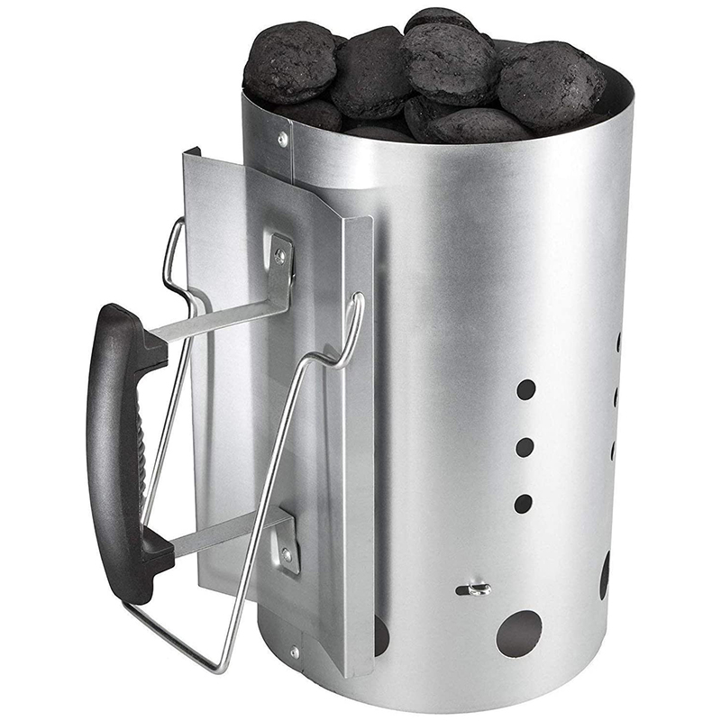 Chimney Starter with Safety Ha - đánh giá và giá Charcoal Chimney Starter