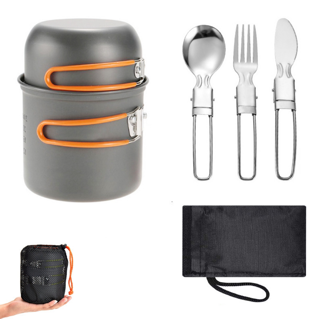 Outdoor Travel Camping Cookwar - đánh giá và giá Camping Cooking Equipment Bag