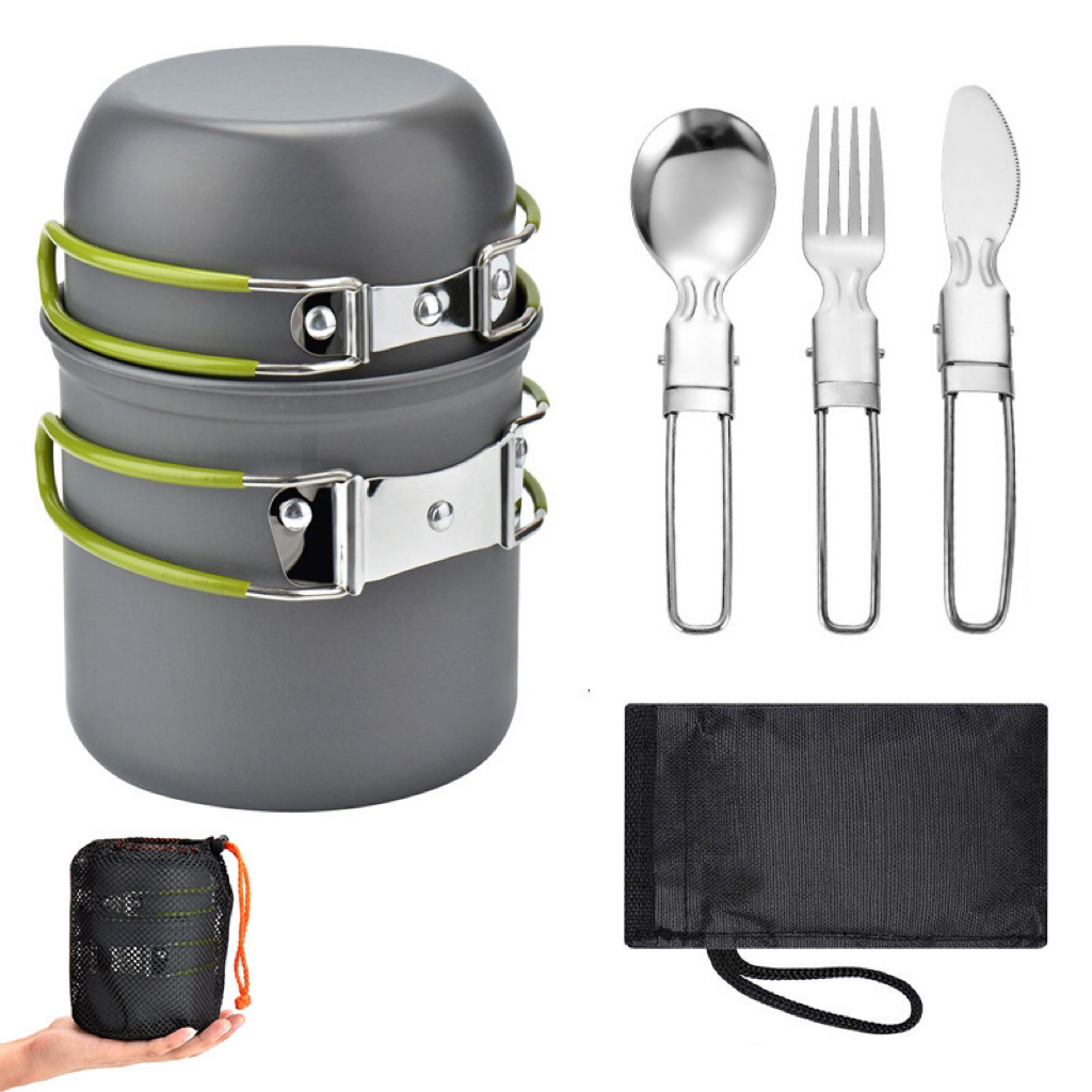 Outdoor Travel Camping Cookwar - đánh giá và giá Camping Cooking Equipment Bag